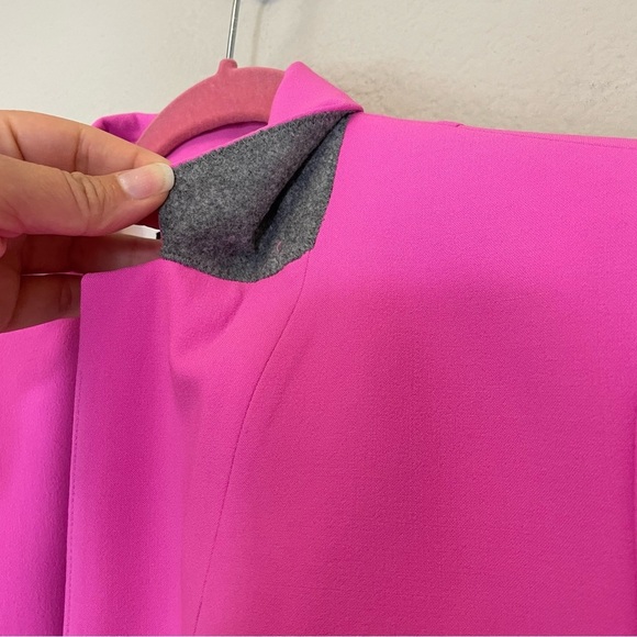 Banana Republic Long and Lean Wool Blend Tailored Blazer Size 4 Tall - Picture 7 of 11